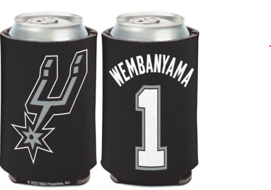 NBA Player 2 Sided Stubbie Holder Victor Wembanyama
