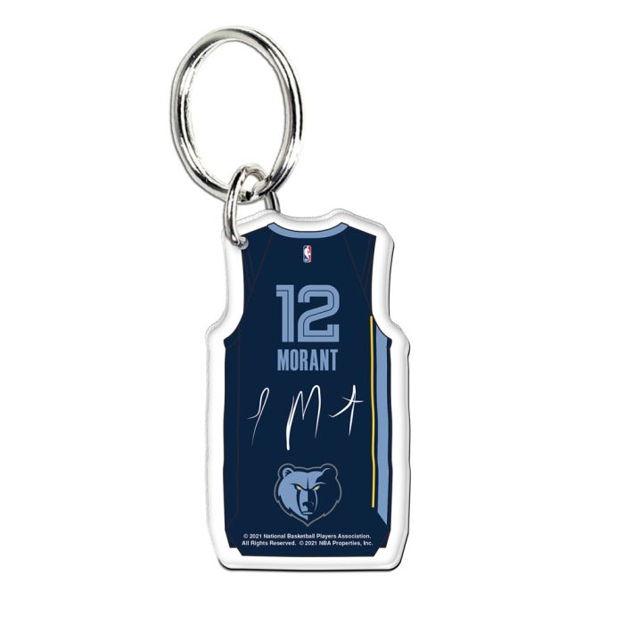 The Jam Key Rings NBA Player Acrylic Key Ring Ja Morant – Cap-Z Australia