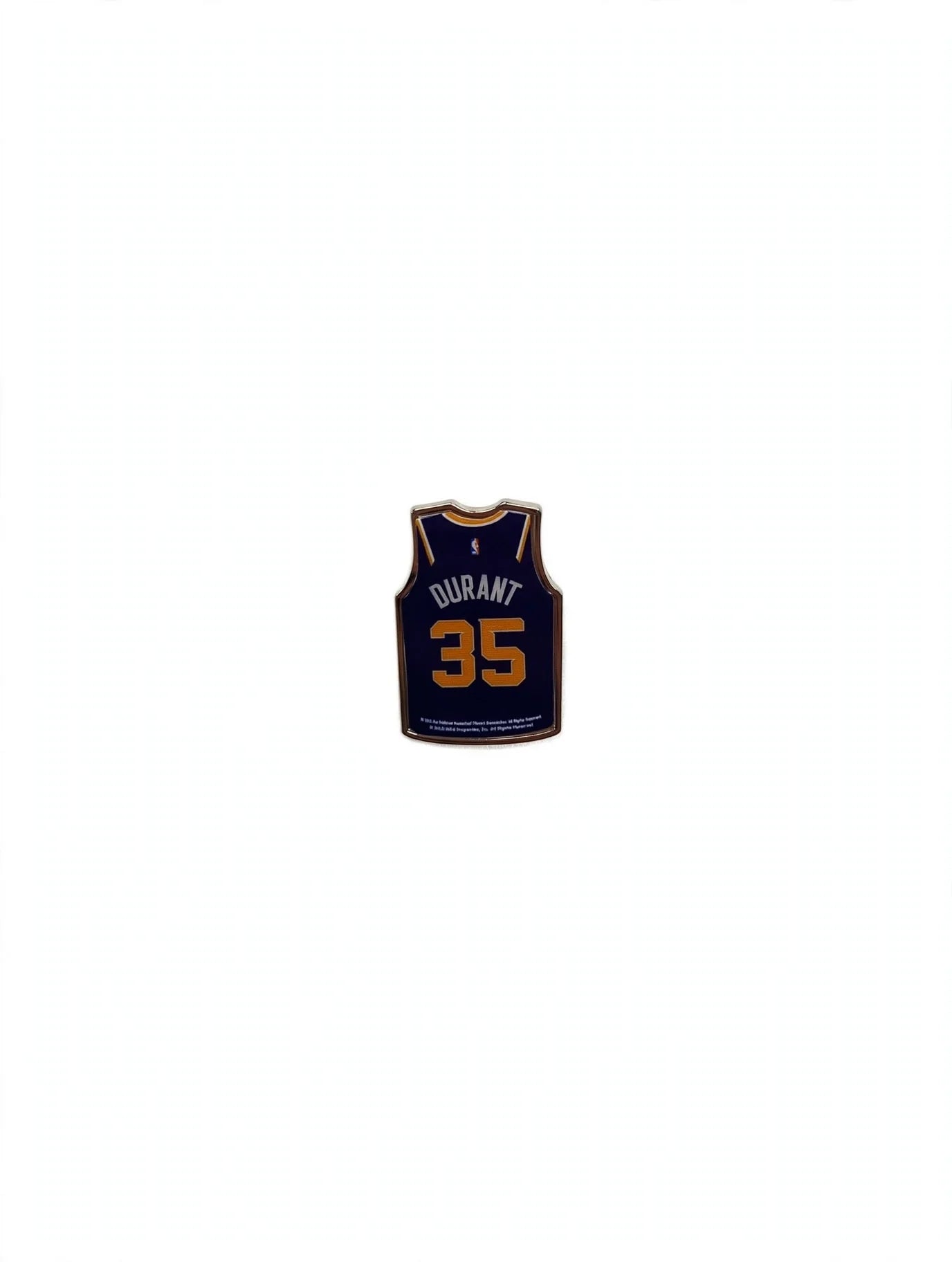 NBA Player Jersey Pin Kevin Durant