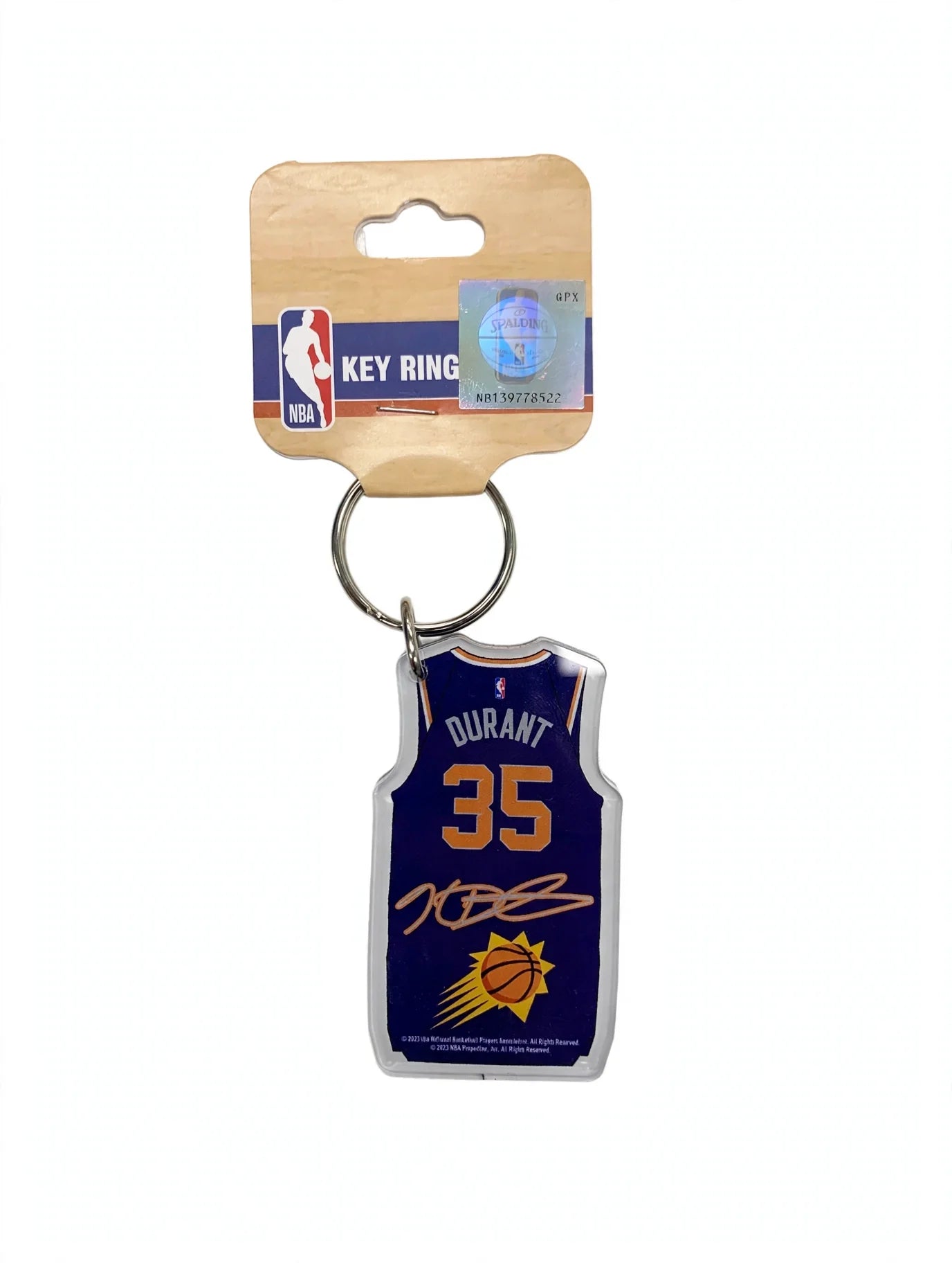 NBA Player Key Ring Kevin Durant #35