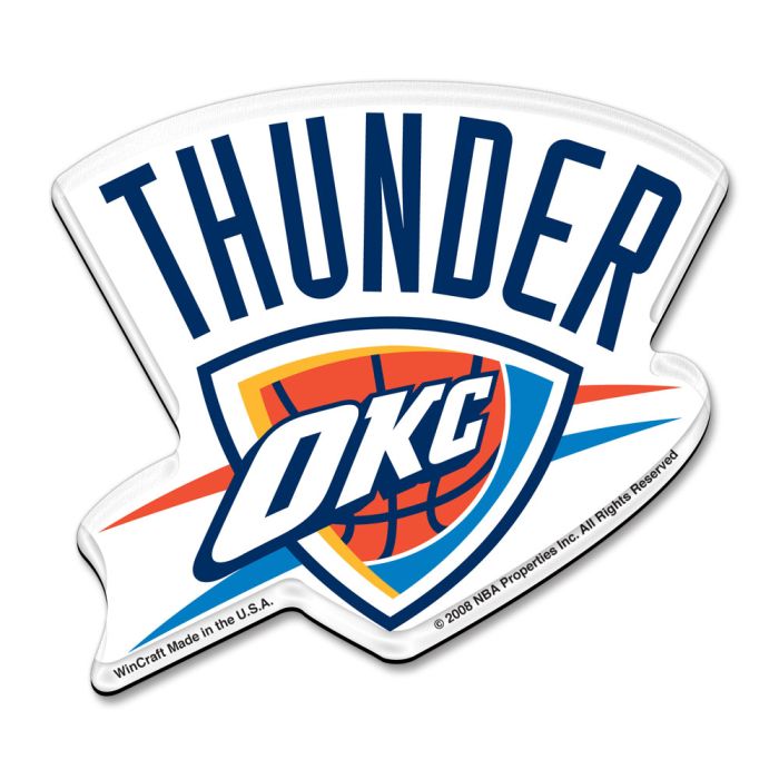 NBA Team Acrylic Key Ring OKC Thunder