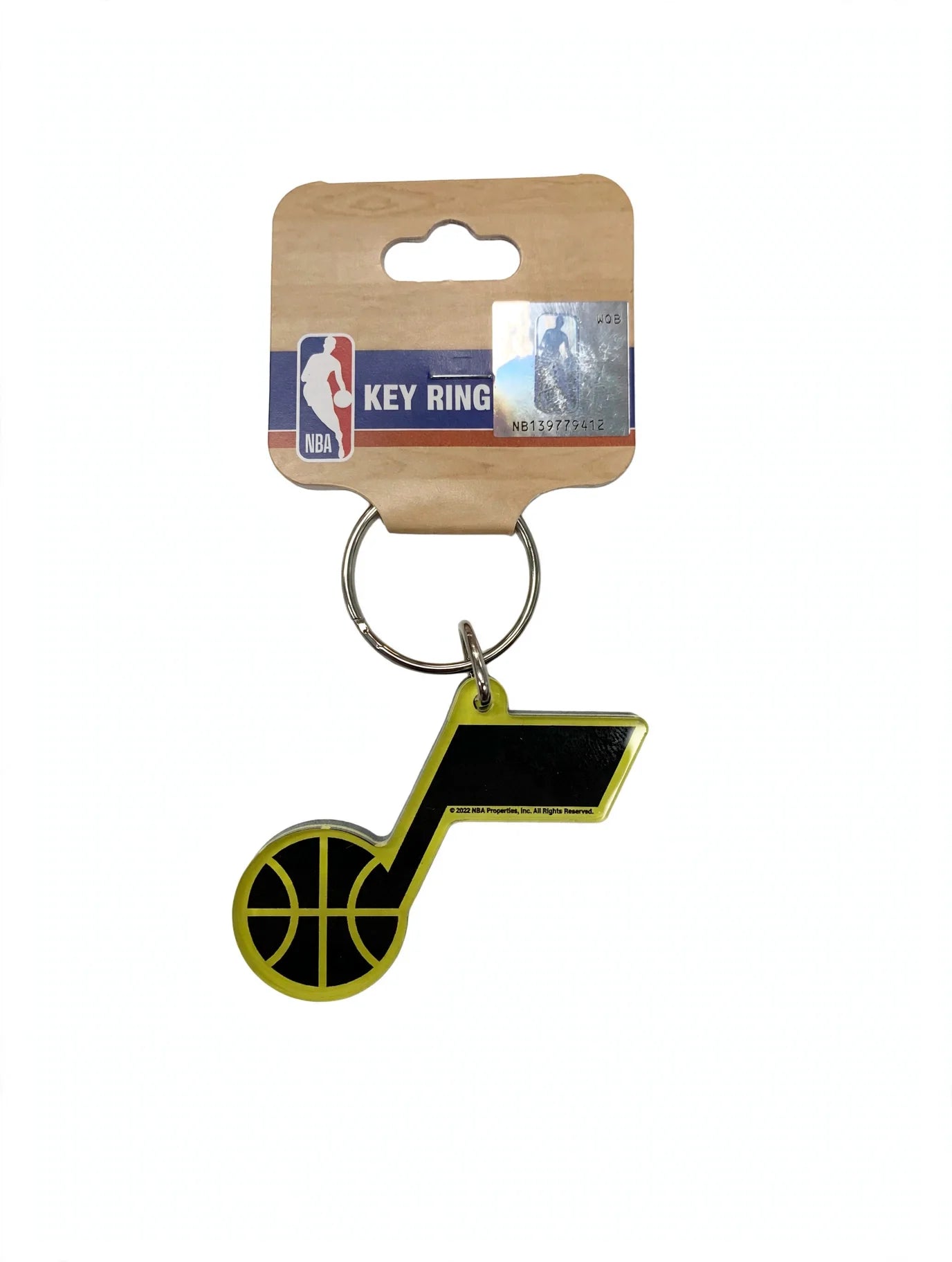 NBA Team Key Ring Utah Jazz