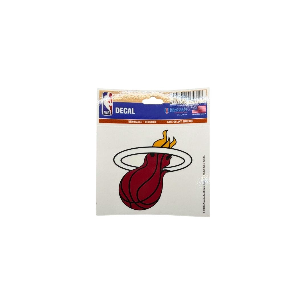 NBA Team Logo Decal Miami Heat