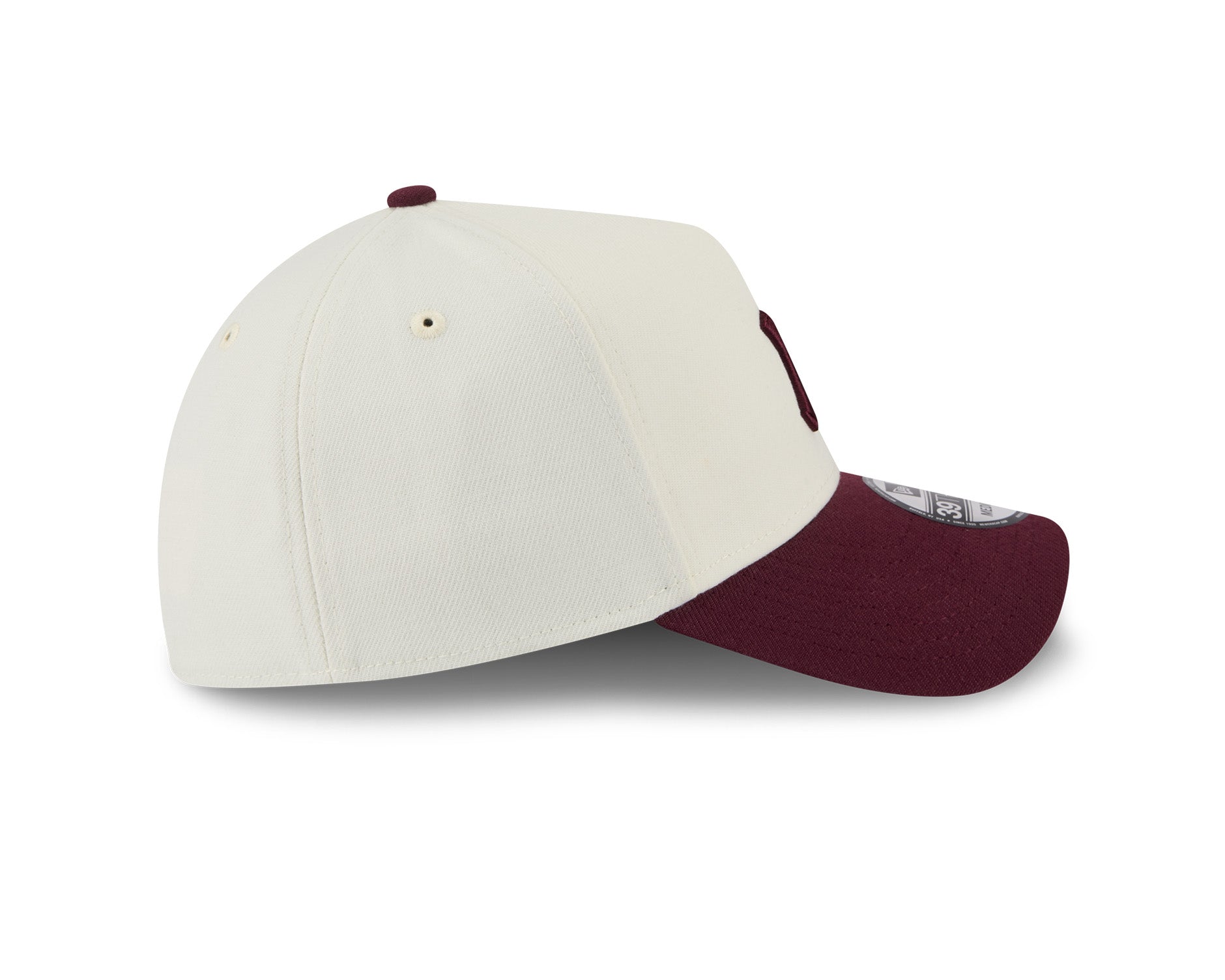 New Era 39Thirty A-Frame MLB 2Tone New York Yankees Chrome White/Frosted Burgundy