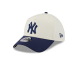 New Era 39Thirty A-Frame MLB 2Tone New York Yankees Chrome White/Light Navy
