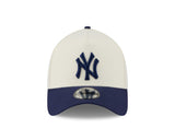 New Era 39Thirty A-Frame MLB 2Tone New York Yankees Chrome White/Light Navy