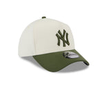 New Era 39Thirty A-Frame MLB 2Tone New York Yankees Chrome White/Rifle Green