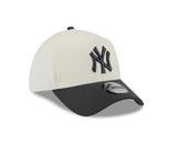 New Era 39Thirty A-Frame MLB 2Tone New York Yankees Chrome White/Steel Cloud