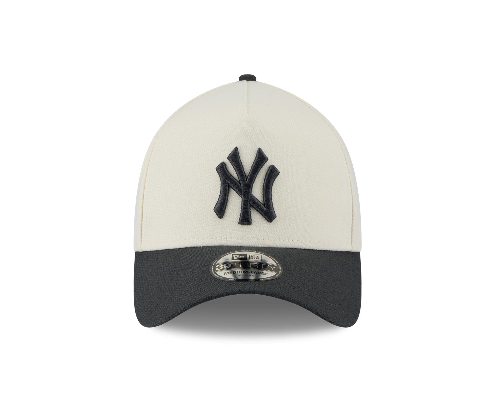 New Era 39Thirty A-Frame MLB 2Tone New York Yankees Chrome White/Steel Cloud