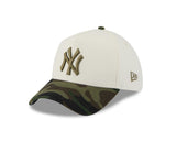 New Era 39Thirty A-Frame MLB Chrome Camo New York Yankees