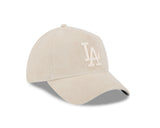 New Era 39Thirty A-Frame MLB Cord Los Angeles Dodgers Ivory