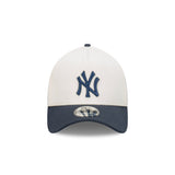 New Era 39Thirty A-Frame MLB Cut N Paste New York Yankees Chrome White