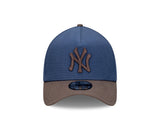 New Era 39Thirty A-Frame MLB Seasonal Chainstitch New York Yankees Oceanside Blue