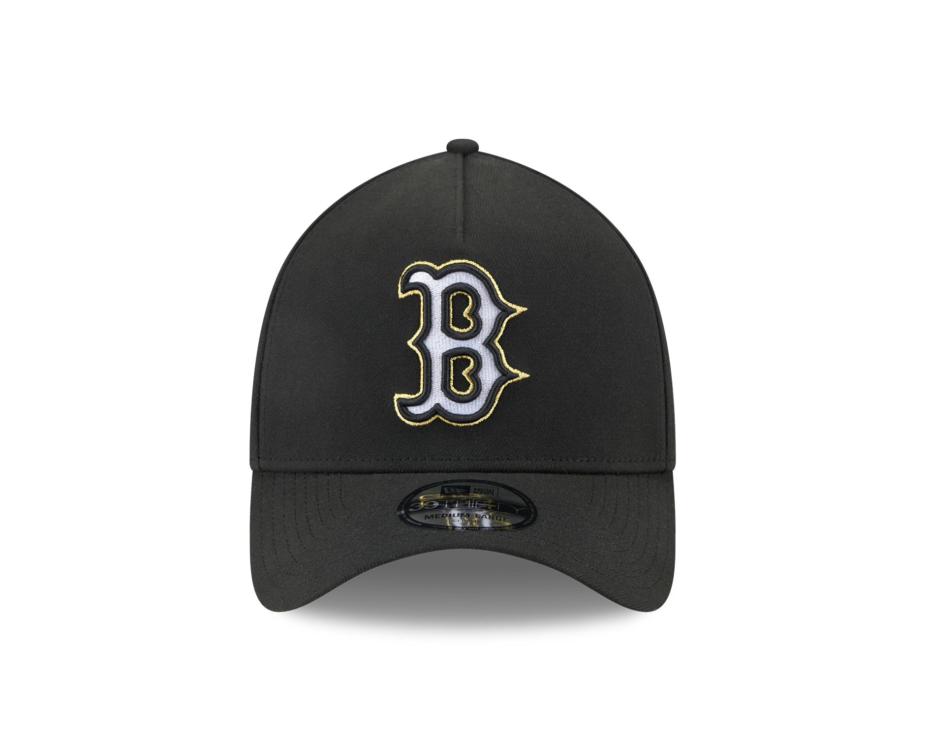 New Era 39Thirty A-Frame MLB Trophy Night Boston Red Sox Black