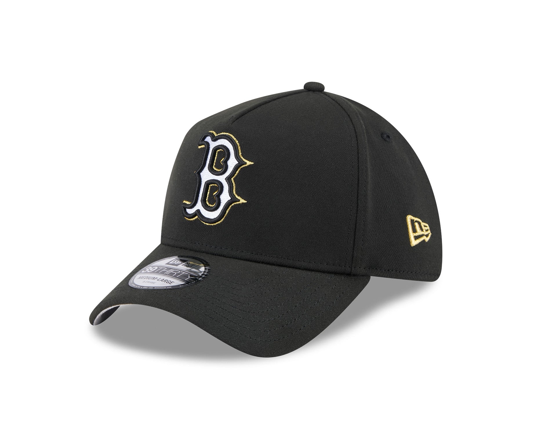 New Era 39Thirty A-Frame MLB Trophy Night Boston Red Sox Black