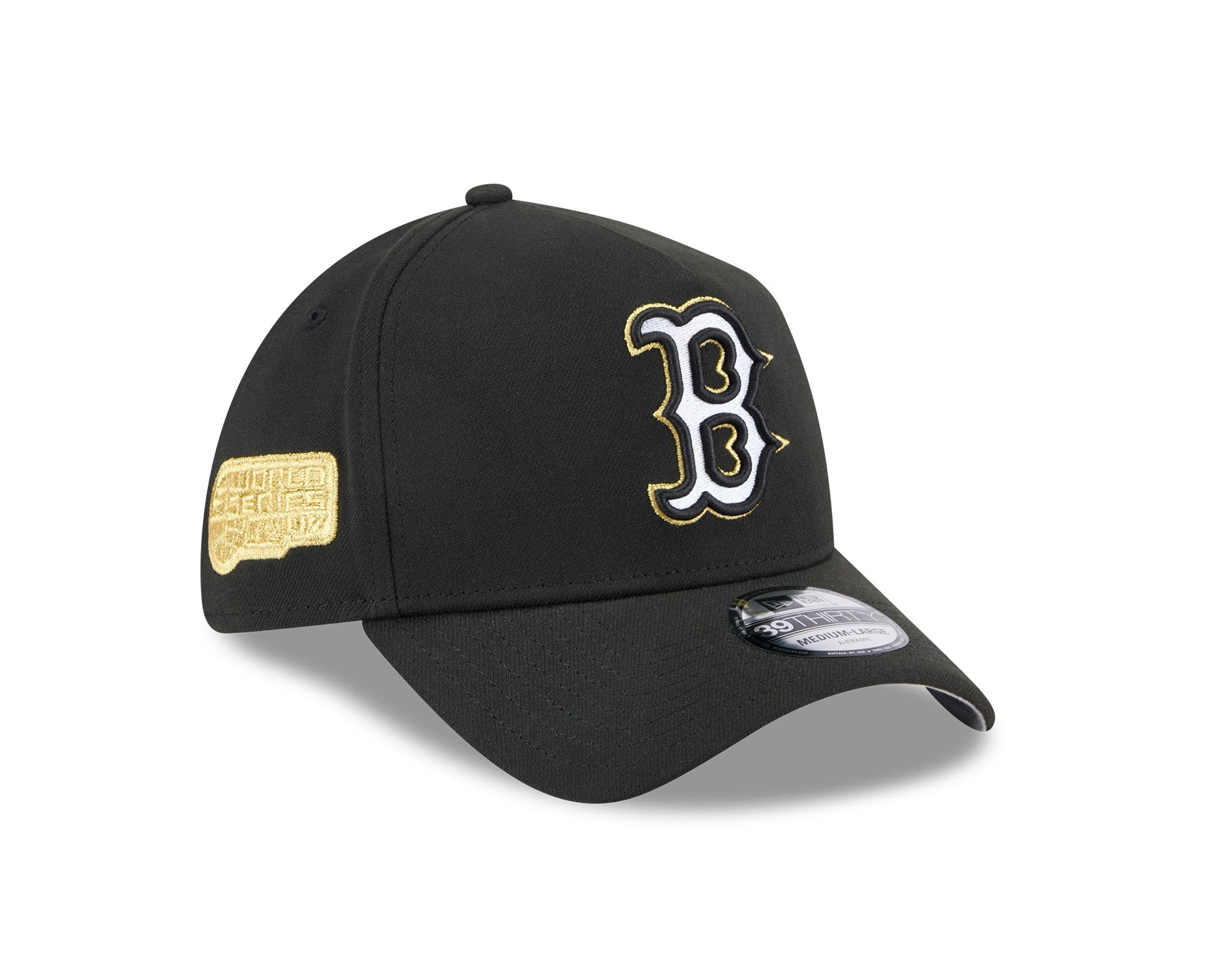 New Era 39Thirty A-Frame MLB Trophy Night Boston Red Sox Black