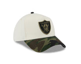 New Era 39Thirty A-Frame NFL Chrome Camo Las Vegas Raiders