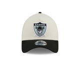 New Era 39Thirty A-Frame NFL Historic Las Vegas Raiders Chrome White/OTC