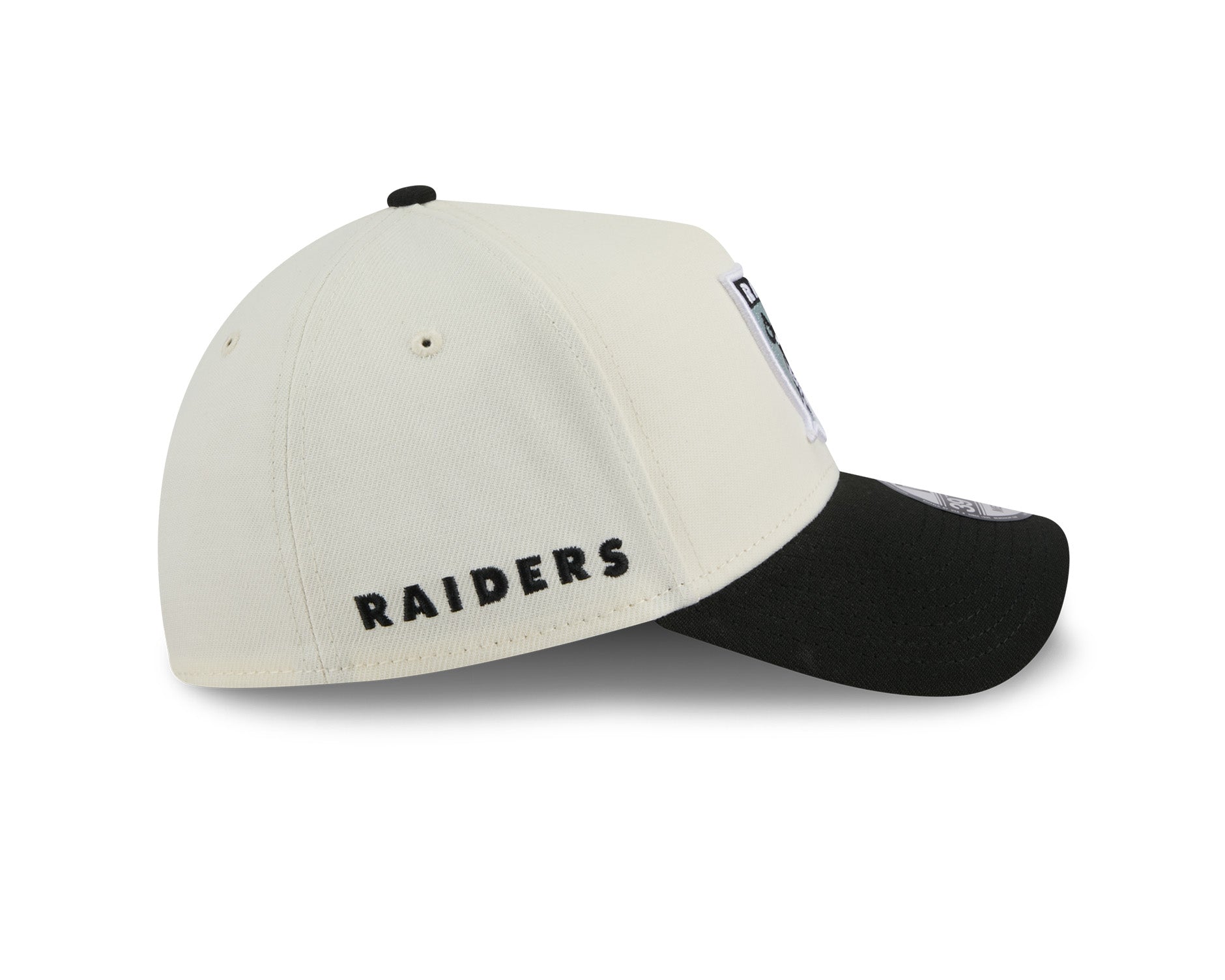 New Era 39Thirty A-Frame NFL Historic Las Vegas Raiders Chrome White/OTC