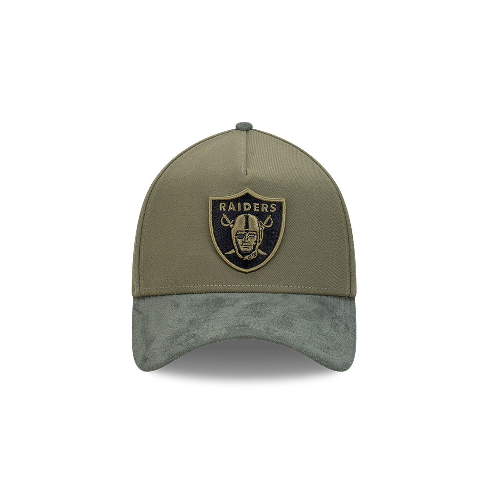 New Era 39Thirty A-Frame NFL Olive Premium Las Vegas Raiders