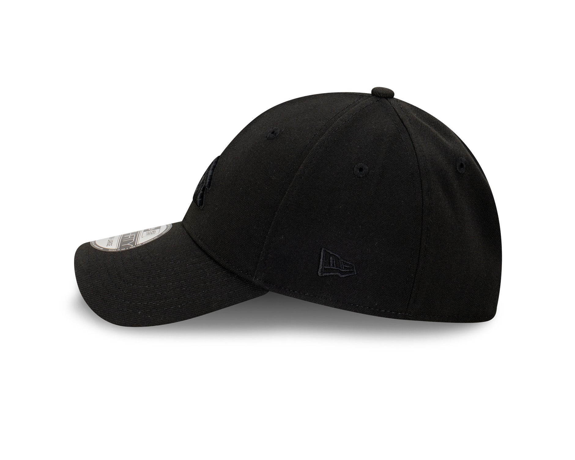 New Era 39Thirty AFL Collingwood Magpies Black on Black