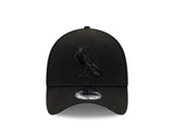 New Era 39Thirty AFL Collingwood Magpies Black on Black