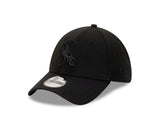 New Era 39Thirty AFL Collingwood Magpies Black on Black