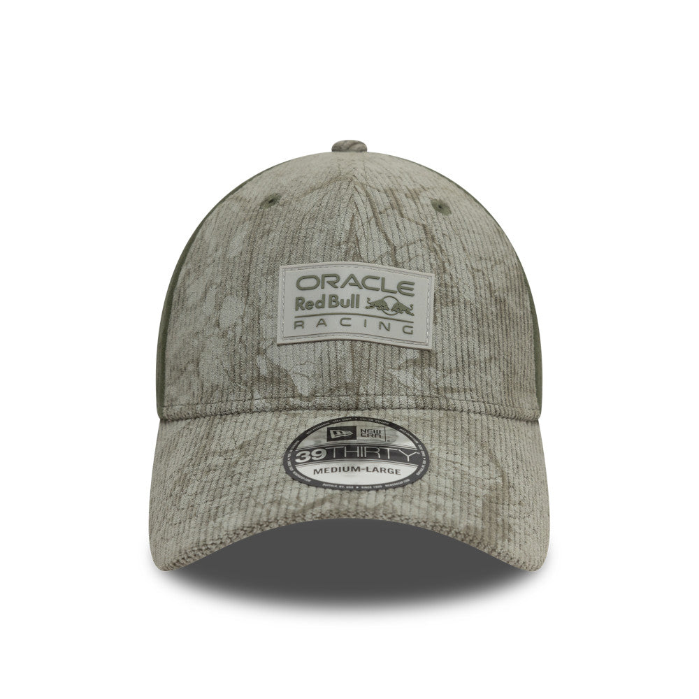 New Era 39Thirty F1 Oracle Red Bull Cord Green