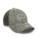 New Era 39Thirty F1 Oracle Red Bull Cord Green