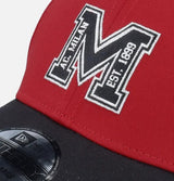 New Era 39Thirty Log AC Milan Scarlet Black