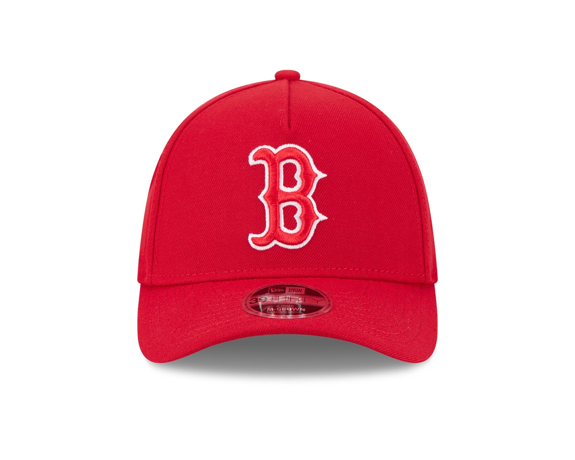New Era 39Thirty M-Crown A-Frame MLB Boston Red Sox Scarlet
