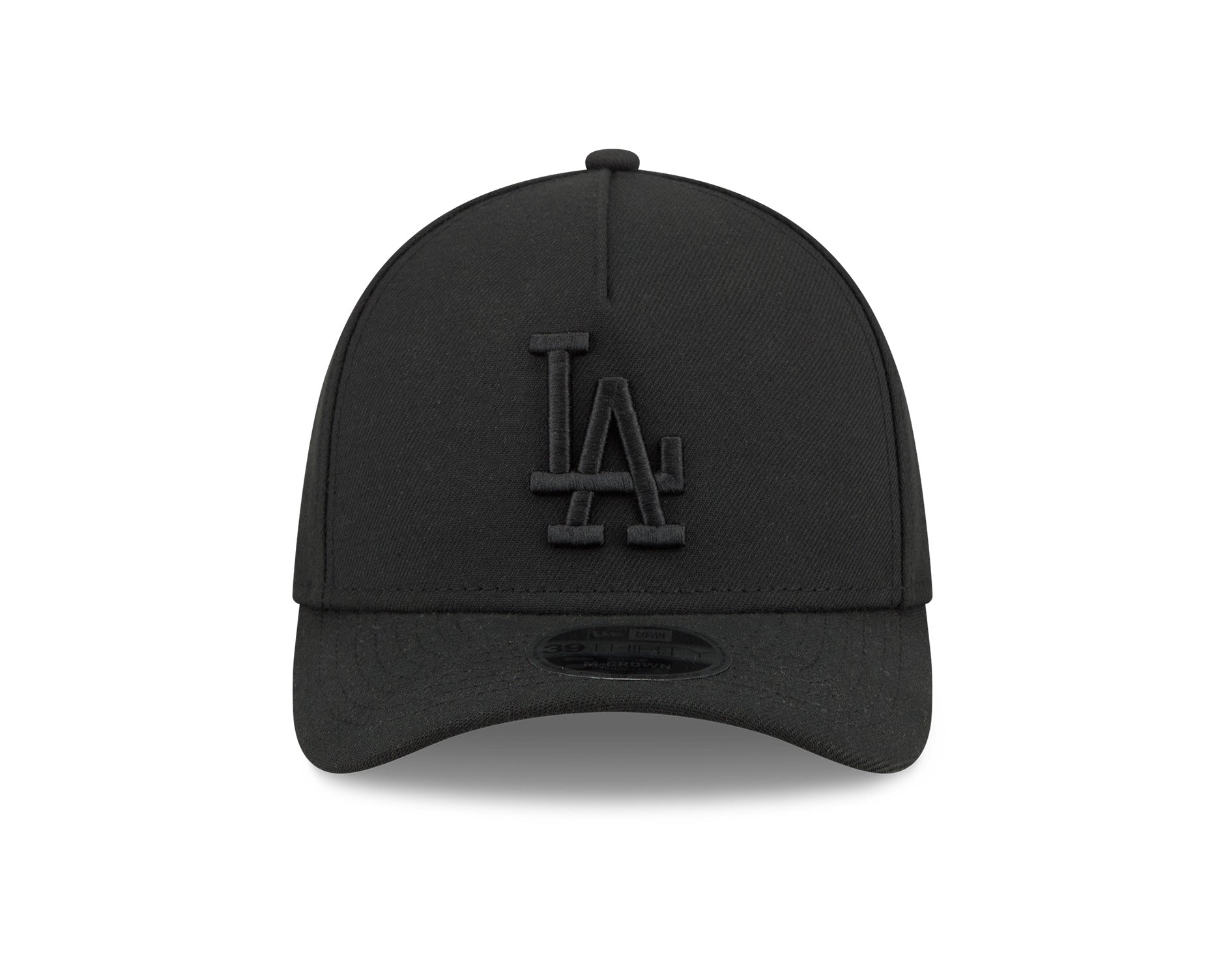 New Era 39Thirty M-Crown A-Frame MLB Los Angeles Dodgers Black on Black
