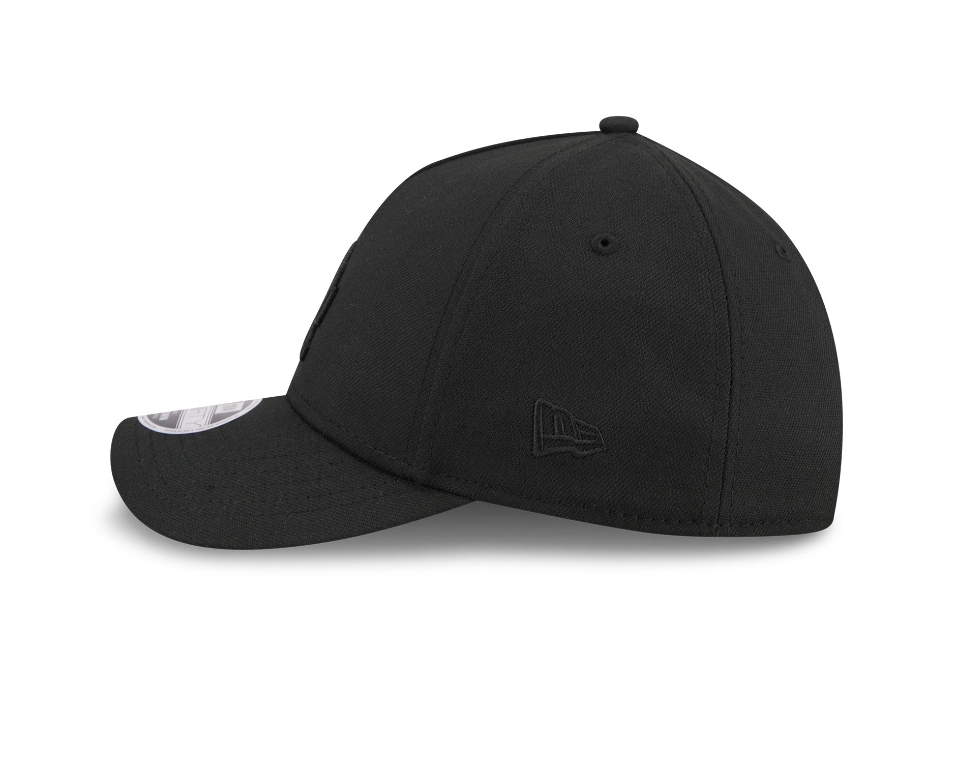 New Era 39Thirty M-Crown A-Frame MLB Los Angeles Dodgers Black on Black