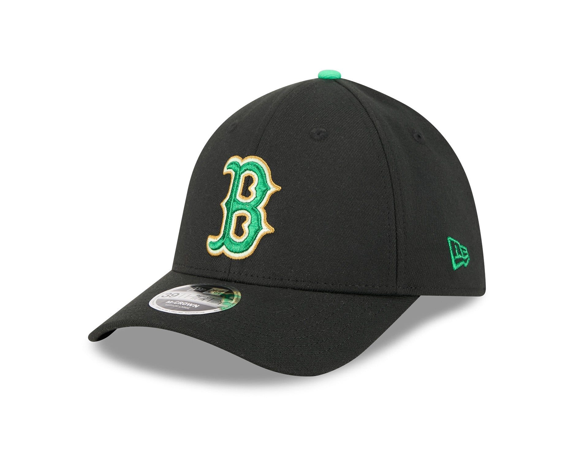New Era 39Thirty M-Crown MLB 2026 St Patricks Day Boston Red Sox