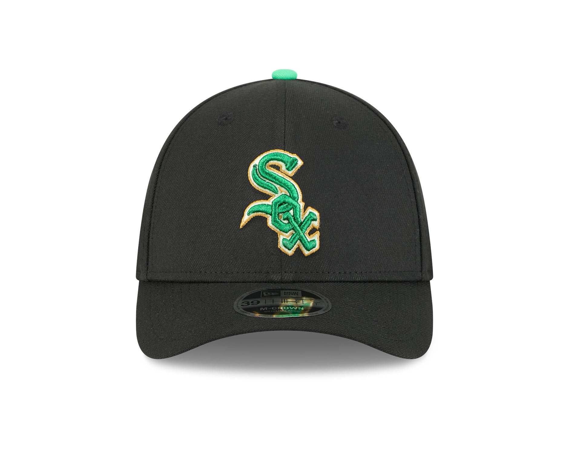 New Era 39Thirty M-Crown MLB 2026 St Patricks Day Chicago White Sox