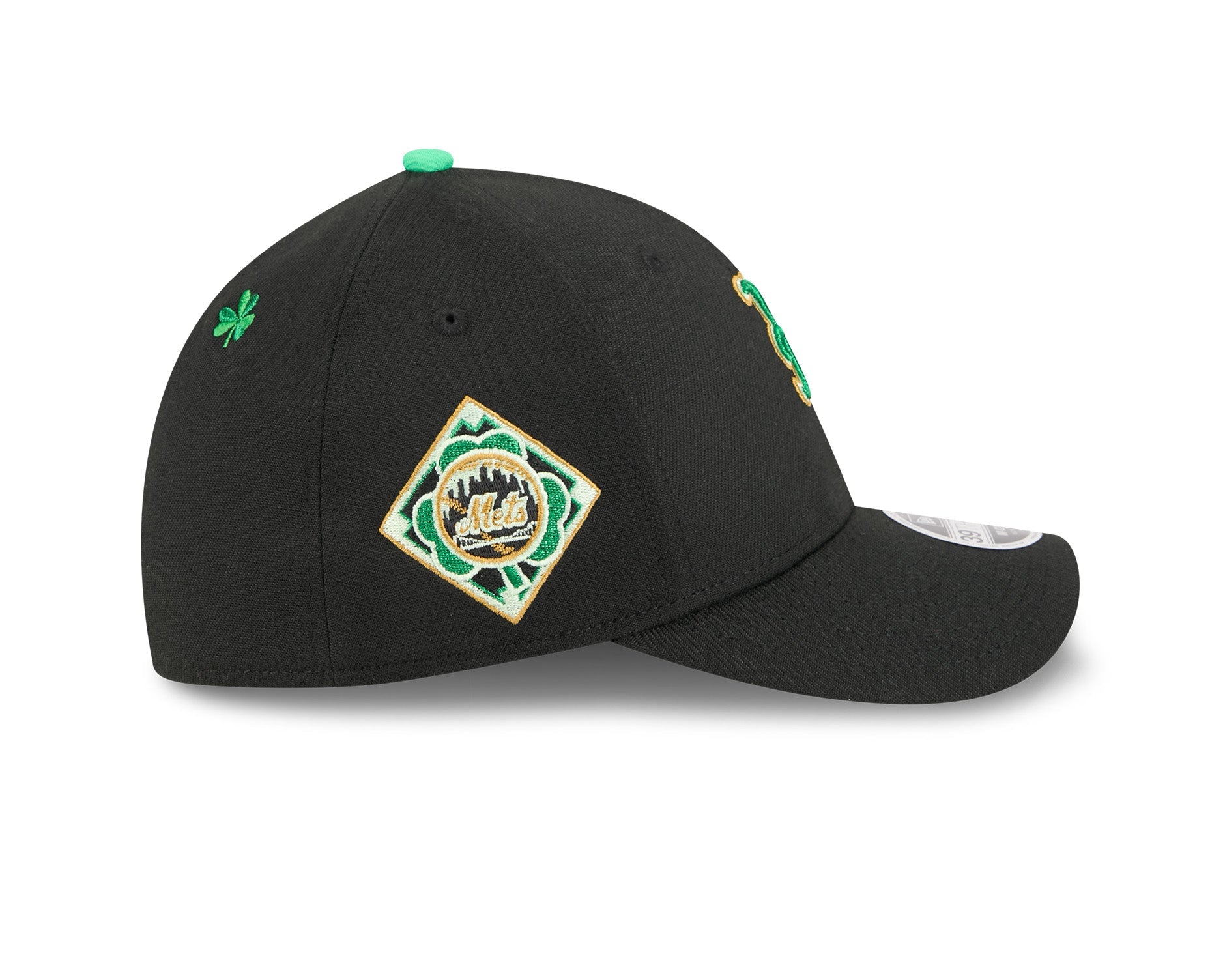 New Era 39Thirty M-Crown MLB 2026 St Patricks Day New York Mets