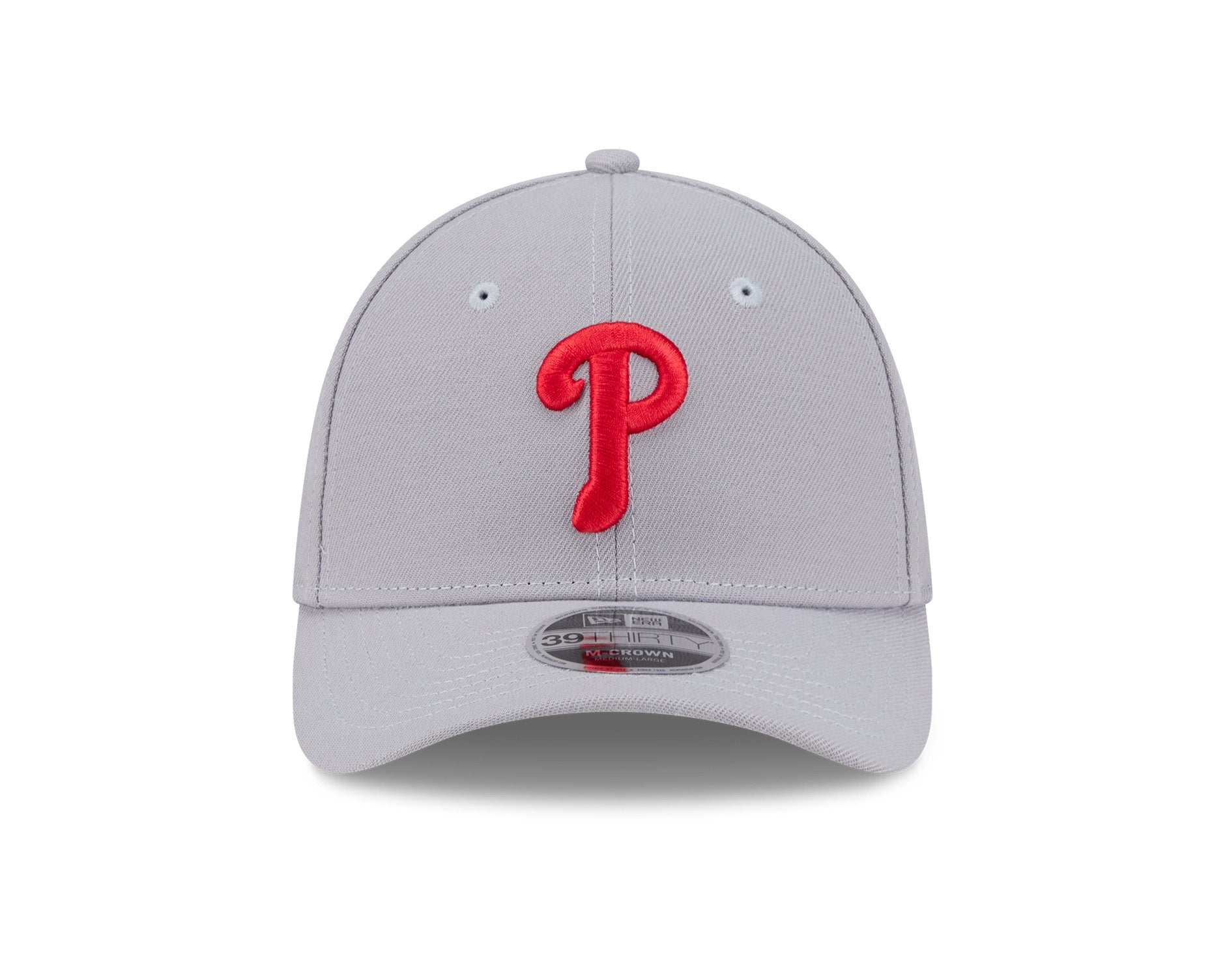 New Era 39Thirty M-Crown MLB Philadelphia Phillies Grey