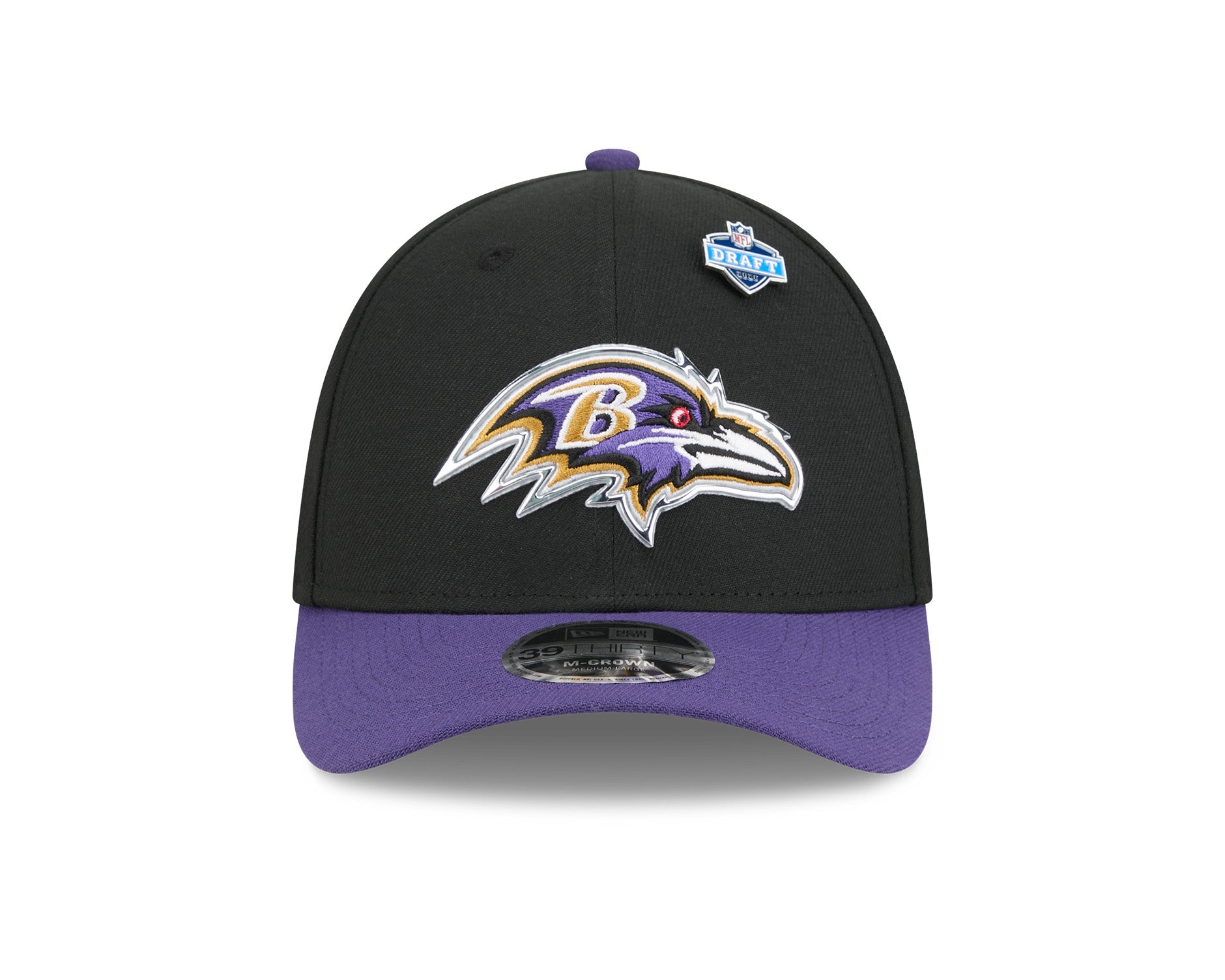 New Era 39Thirty M-Crown NFL Draft 2026 Baltimore Ravens OTC