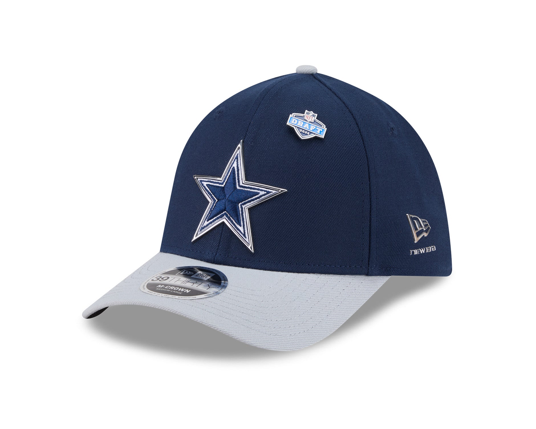 New Era 39Thirty M-Crown NFL Draft 2026 Dallas Cowboys OTC