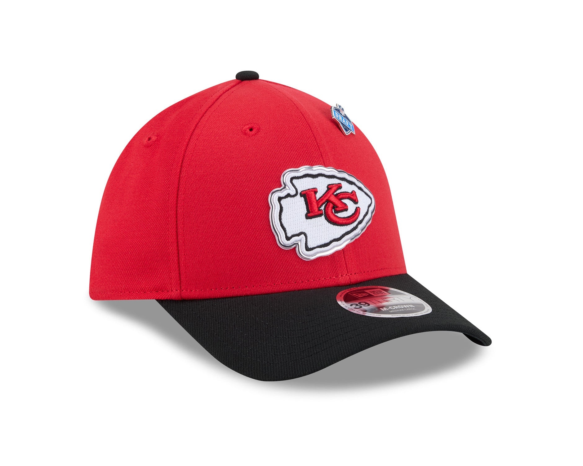 New Era 39Thirty M-Crown NFL Draft 2026 Kansas City Chiefs OTC
