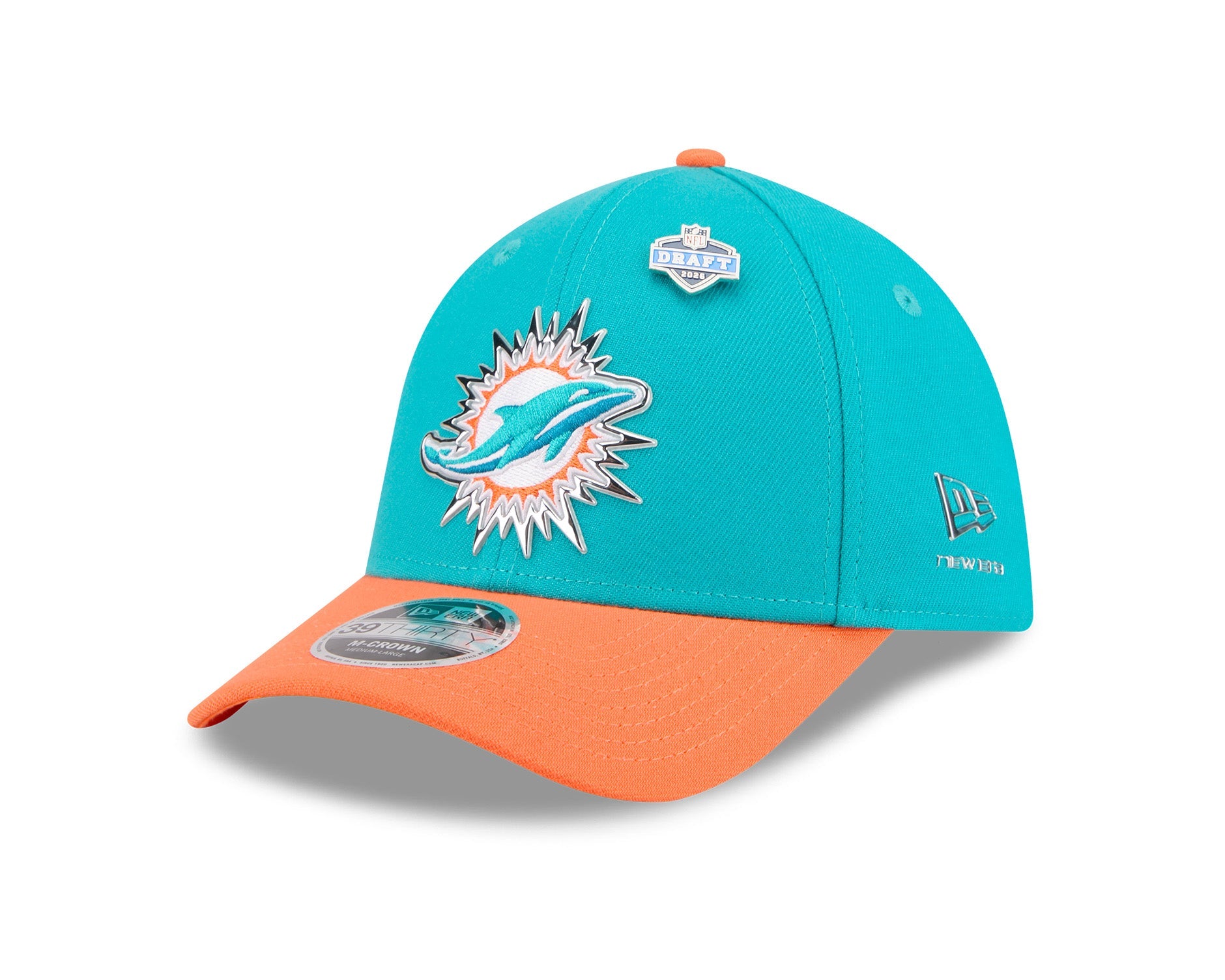 New Era 39Thirty M-Crown NFL Draft 2026 Miami Dolphins OTC