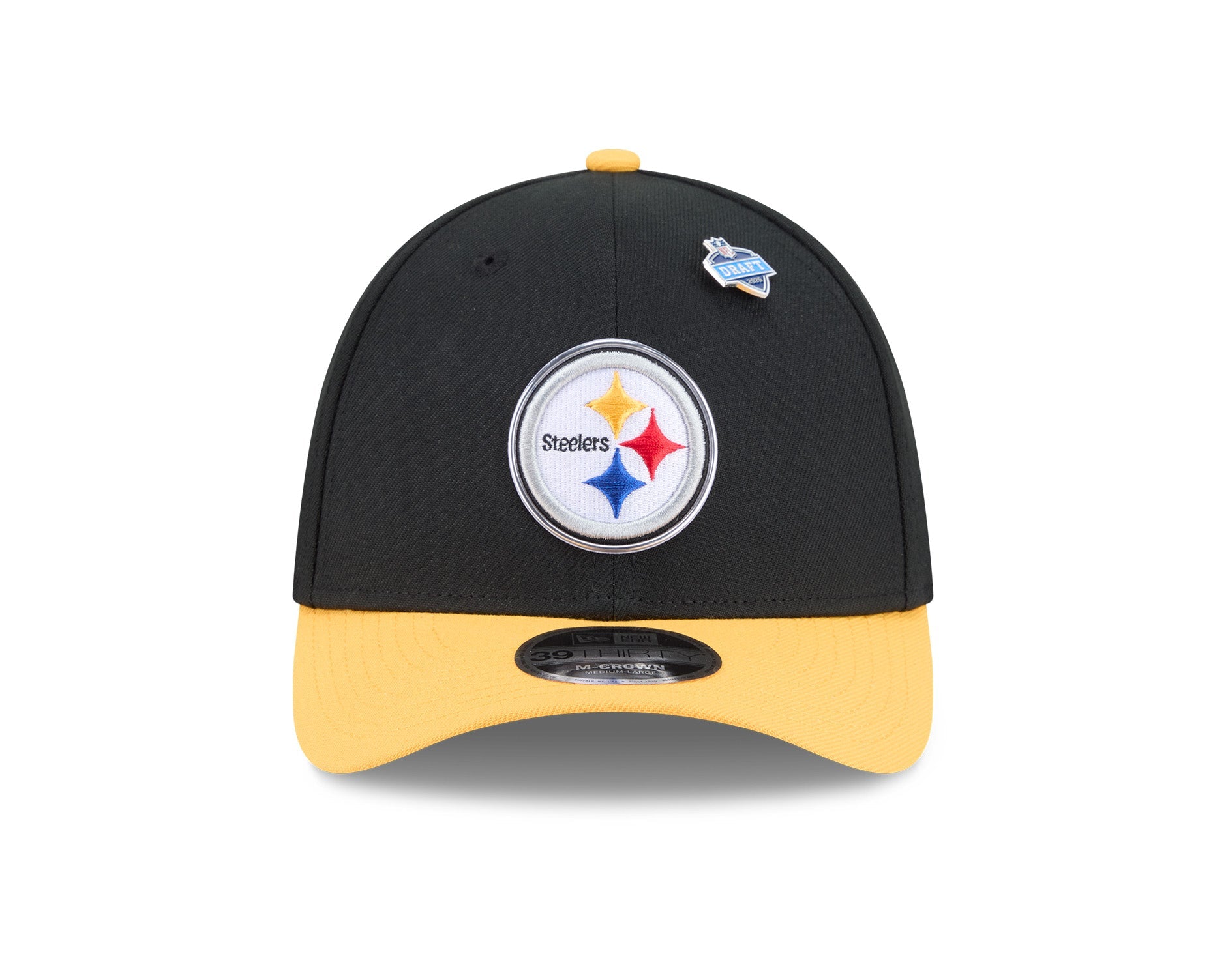 New Era 39Thirty M-Crown NFL Draft 2026 Pittsburgh Steelers OTC
