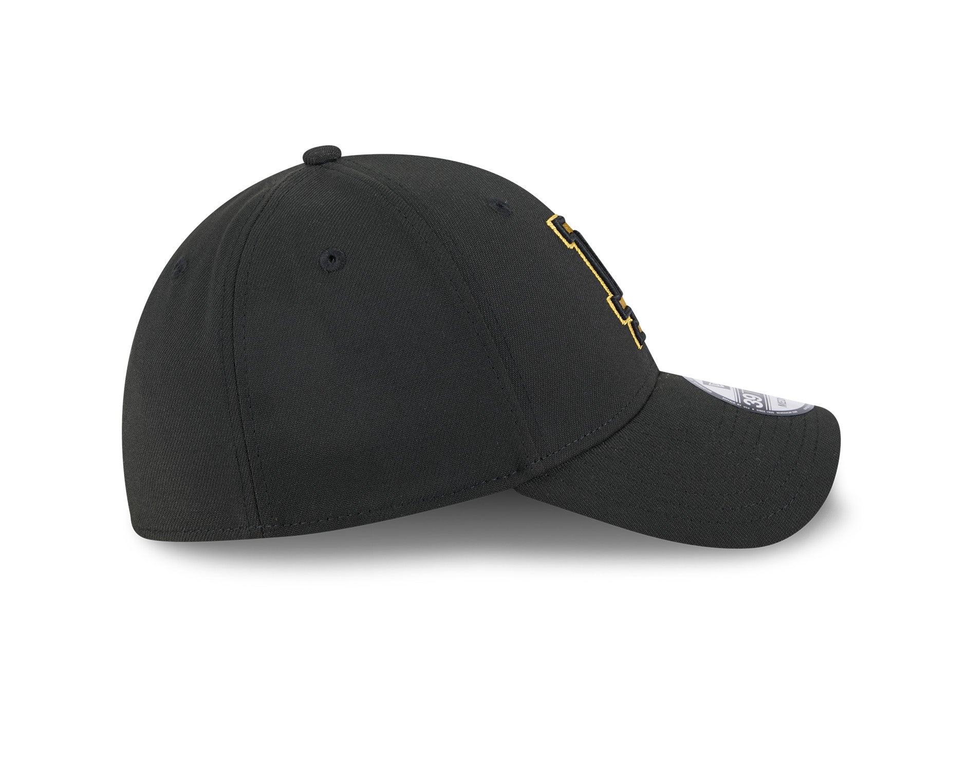 New Era 39Thirty MLB Black Gold Los Angeles Dodgers