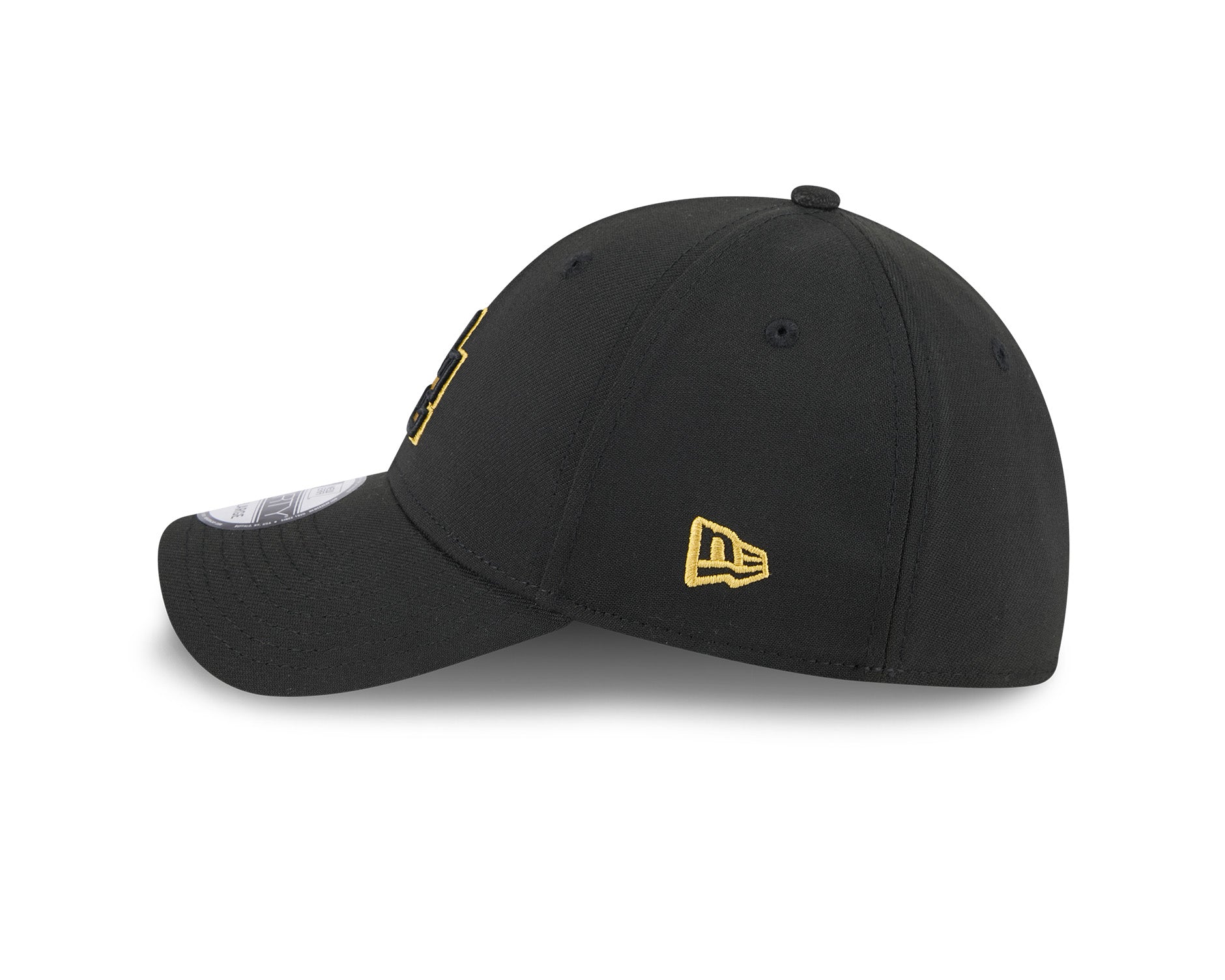 New Era 39Thirty MLB Black Gold Los Angeles Dodgers