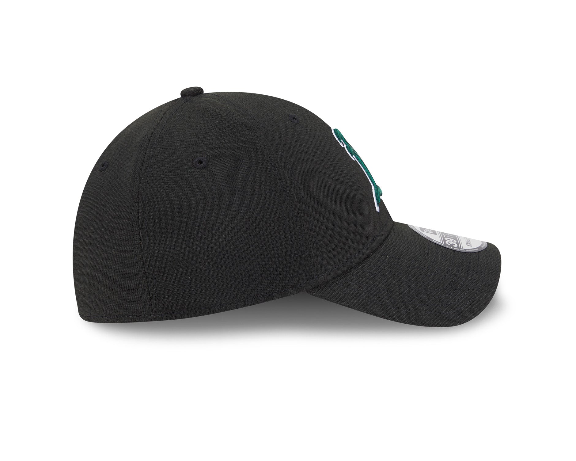 New Era 39Thirty MLB Black Team Infill Oakland Athletics