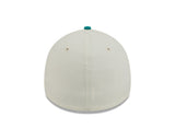 New Era 39Thirty MLB Chrome Teal New York Yankees