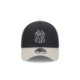 New Era 39Thirty MLB Dashmark Black 2-Tone New York Yankees Stone