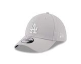 New Era 39Thirty MLB Grey Metallic Los Angeles Dodgers