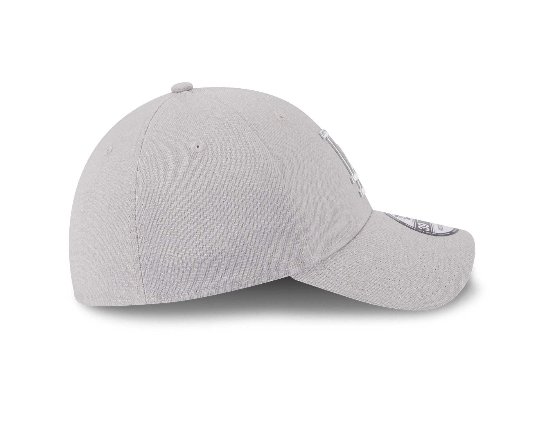 New Era 39Thirty MLB Grey Metallic Los Angeles Dodgers