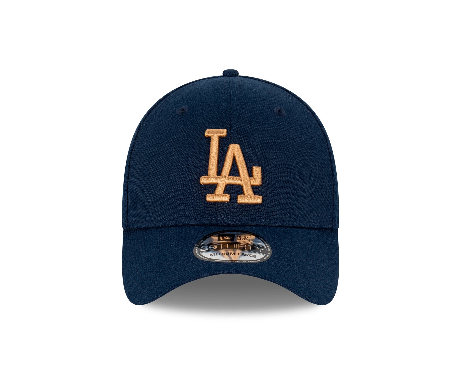 New Era 39Thirty MLB Los Angeles Dodgers Obsidian/White